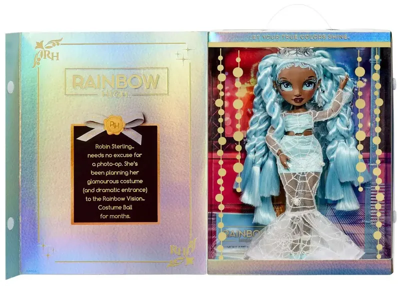 Lalka Rainbow High Kostiumowa Robin Sterling Fantazyjny Strój Balowy