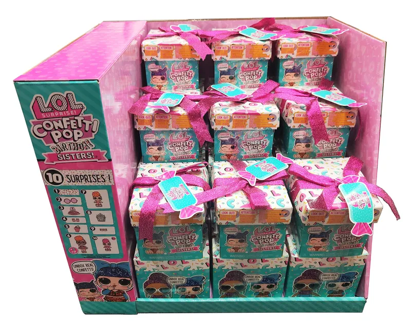 Lalka L.o.l. Surprise Confetti Pop Birthday Sisters Zestaw Urodzinowy