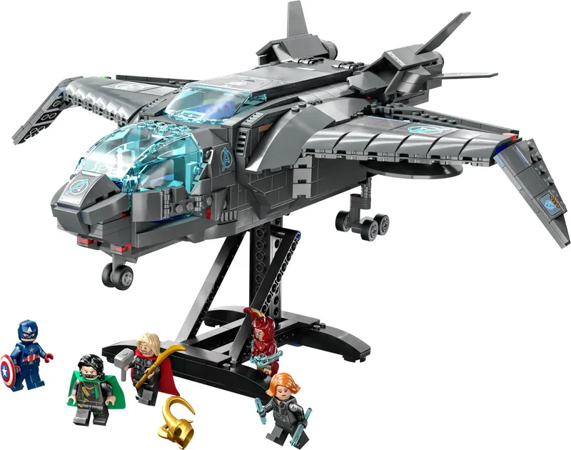 LEGO Klocki Quinjet Avengersów Zestaw 76248 Figurki 3