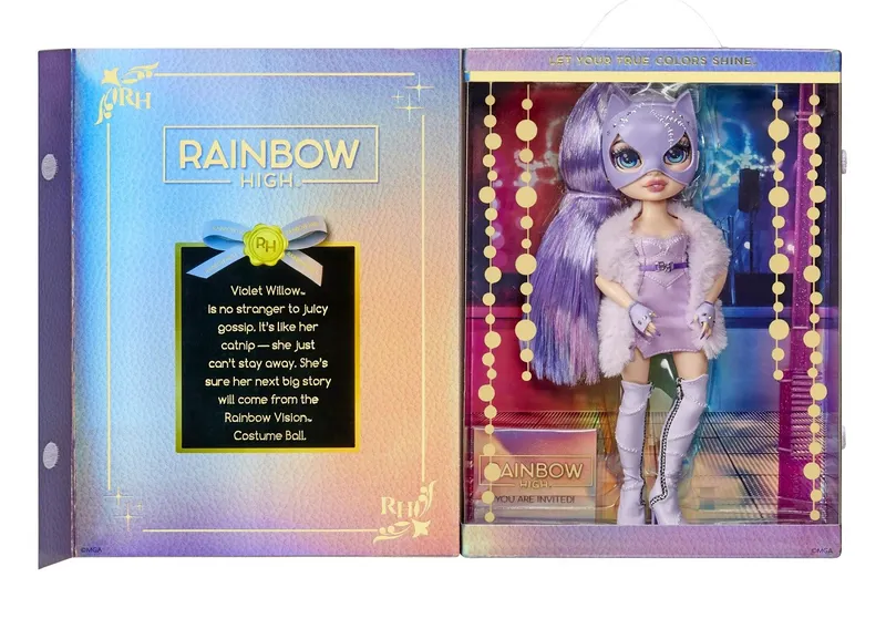 Rainbow High Lalka Kostiumowa Violet Willow Taneczna 28 cm