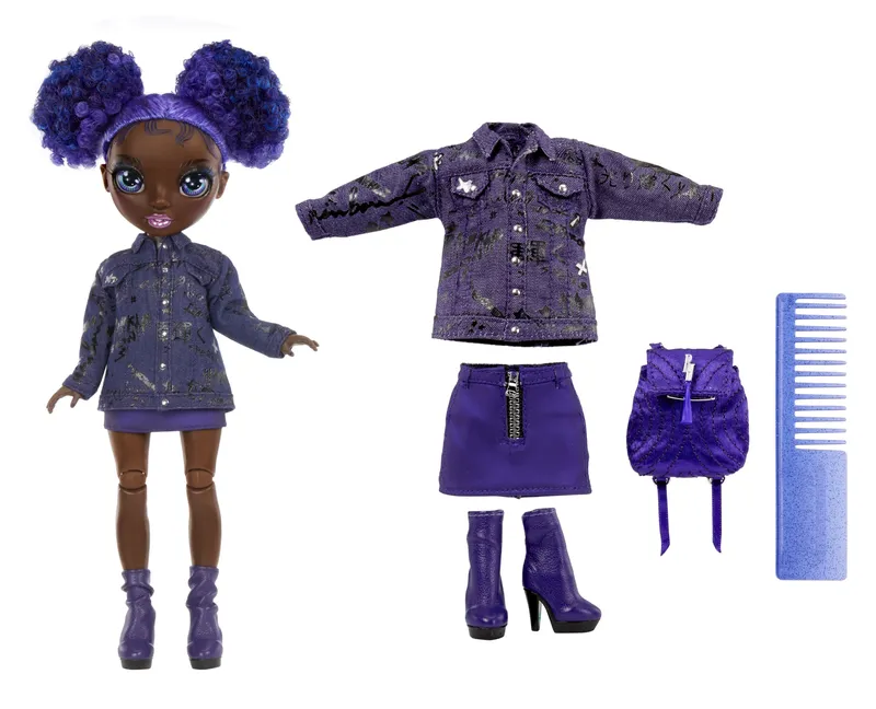 Lalka Rainbow High Junior High Krystal Bailey Seria 2 Figurka
