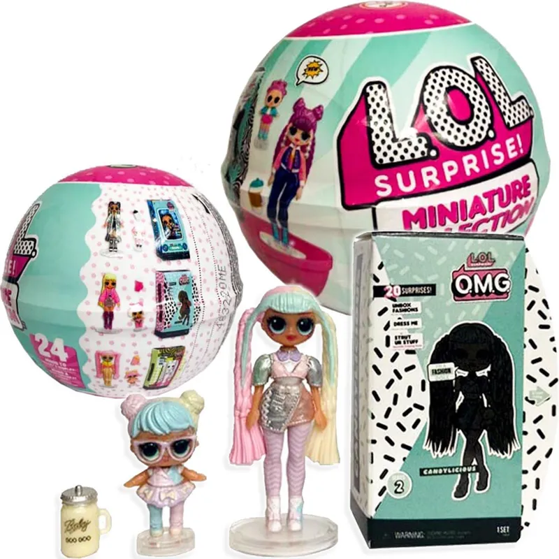 Miniatury L.o.l. Surprise Kolekcja Zestaw 590606EUC - Niebieski