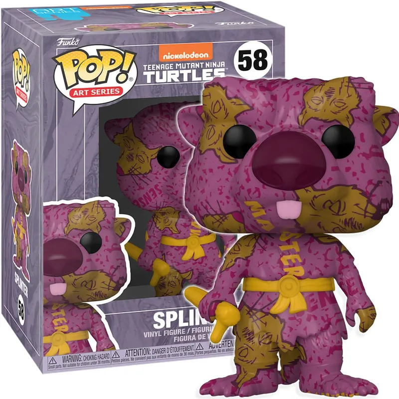 Funko Pop Art Żółwie Ninja Splinter Edycja Specjalna 58