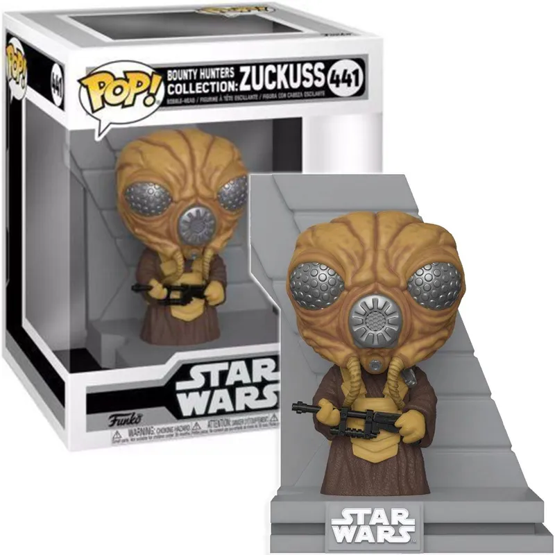 Funko Pop Star Wars Bounty Hunters Zuckuss Deluxe 441 Figurka