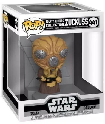Funko Pop Star Wars Bounty Hunters Zuckuss Deluxe 441 Figurka