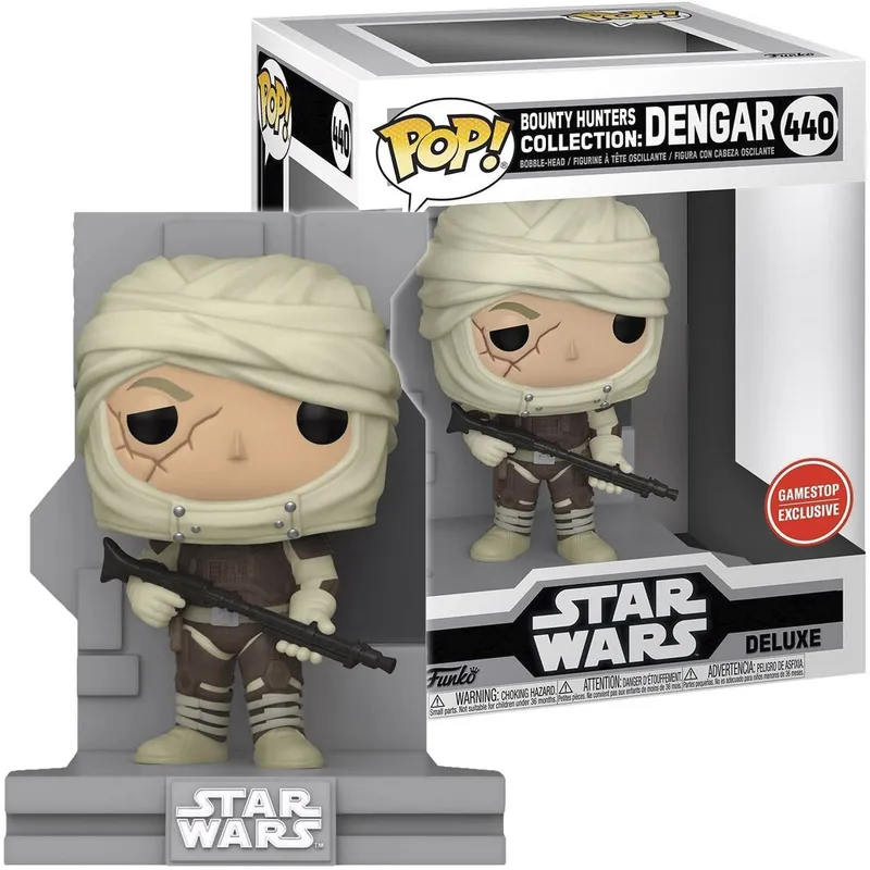 Funko Pop Star Wars Bounty Hunters Dangar Deluxe 440 Figurka
