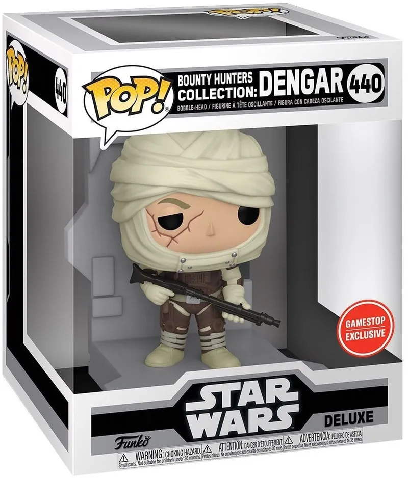 Funko Pop Star Wars Bounty Hunters Dangar Deluxe 440 Figurka