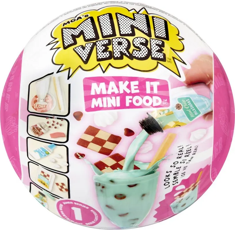 Zestaw Miniaturowy Food Series Mgas Miniverse Figurki 589938