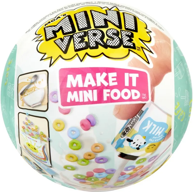 Miniverse Food Series Cafe W Pdq Zestaw Figurek Mgas 25 x 20 x 10 cm