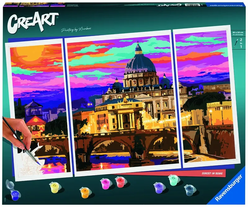 Creart Seria A Rzym Panorama Puzzle 20238 Creative Творчество