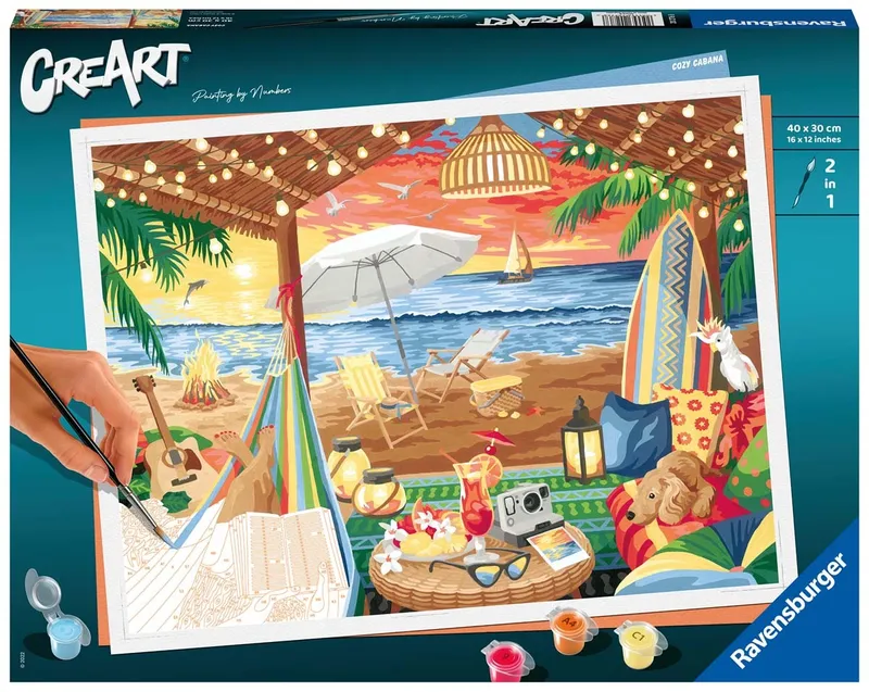 Creart Seria Premium B Plaża Obraz Do Malowania 20276