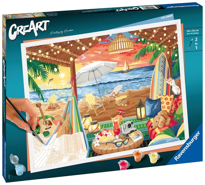 Creart Seria Premium B Plaża Obraz Do Malowania 20276