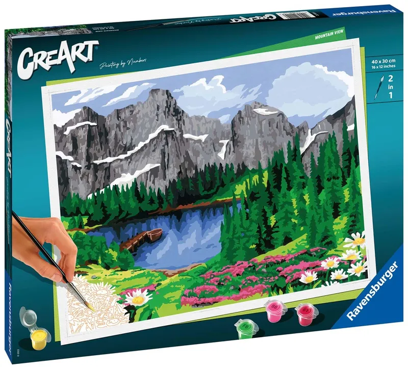 Obrazek Do Malowania Creart Seria Premium Dolomity 20155 Zestaw