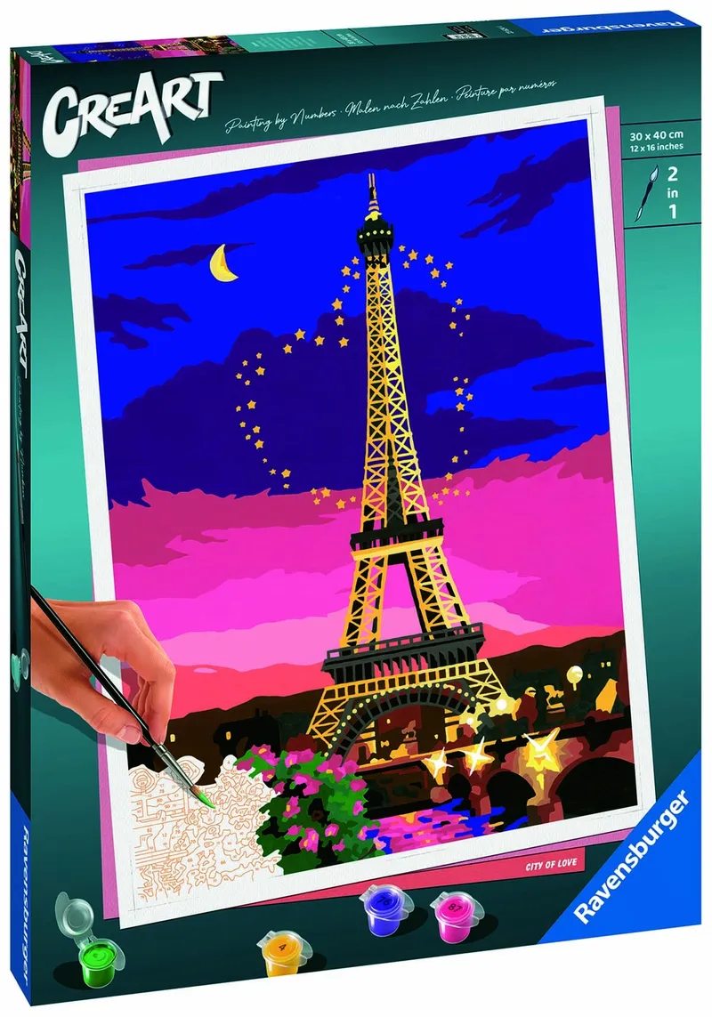 Creart Seria Premium B Miasto Miłości Puzzle Artystyczne 23624