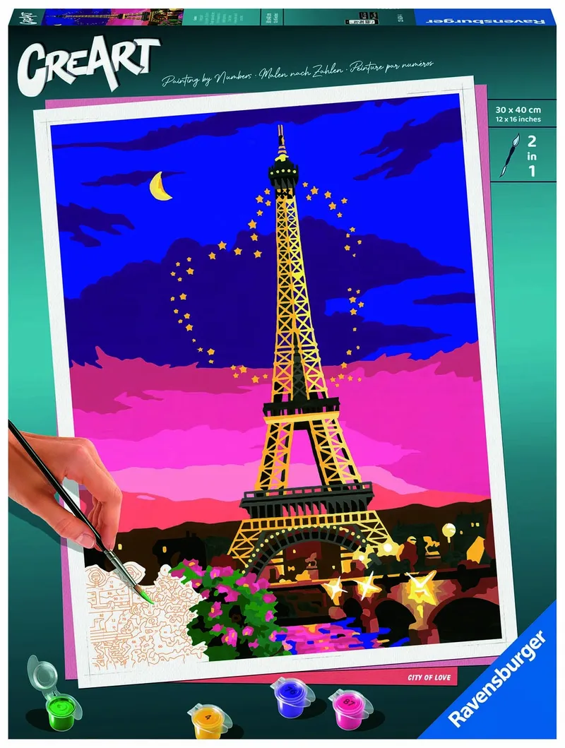Creart Seria Premium B Miasto Miłości Puzzle Artystyczne 23624