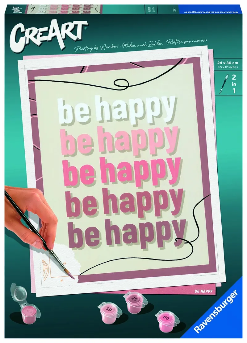 Puzzle Zestaw Kreatywny Kreatywny Creart Be Happy Seria C 23544 Wait