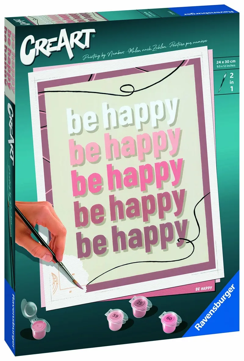 Puzzle Zestaw Kreatywny Kreatywny Creart Be Happy Seria C 23544 Wait