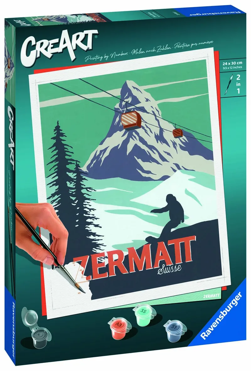 Puzzle Creart Zermatt Szwajcaria 23500 Elementów Seria C