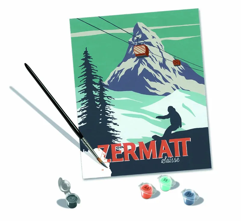 Puzzle Creart Zermatt Szwajcaria 23500 Elementów Seria C
