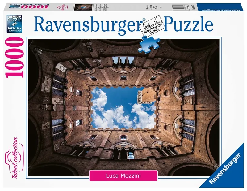 Puzzle 1000 Elementów Palazzo Pubblico Włochy RAVENSBURGER 16780