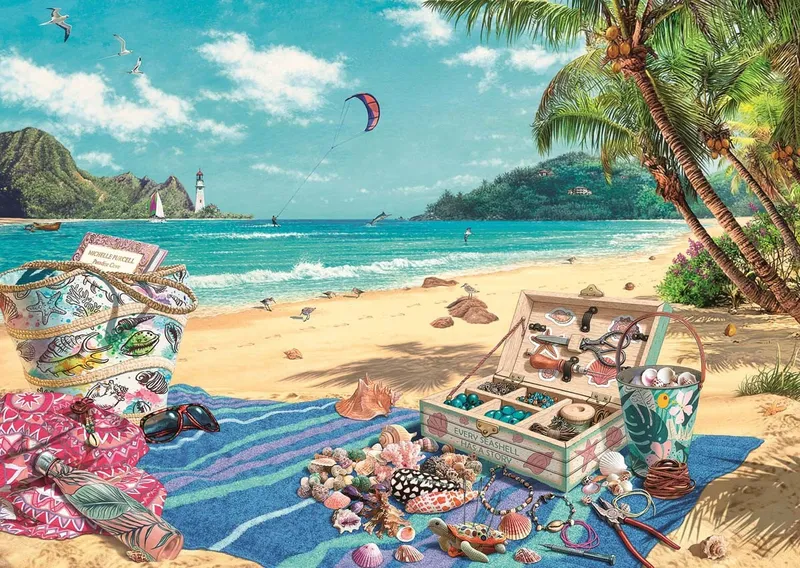 Puzzle 1000 Elementów Kolekcja Muszli RAVENSBURGER 17321