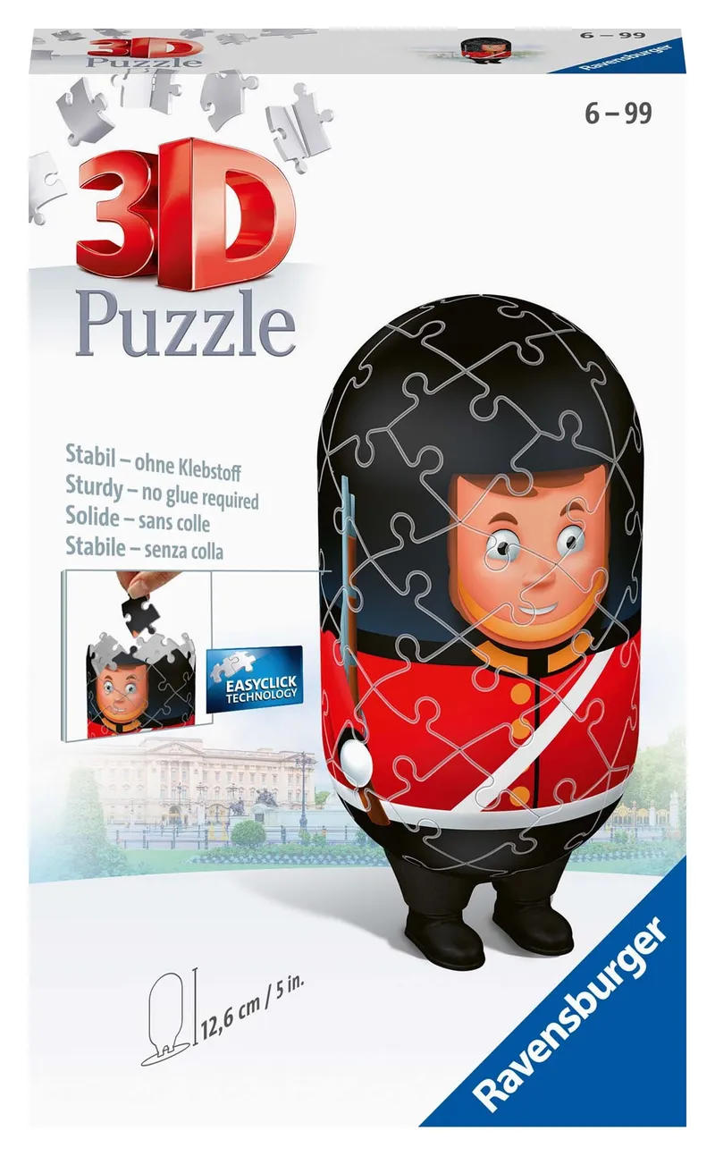 Puzzle 3D Mini Strażnik 54 Elementy RAVENSBURGER 11252