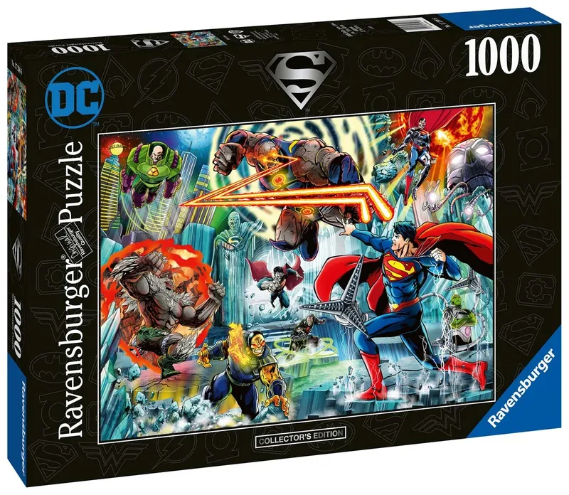 Puzzle 2D 1000 Elementów Superman Edycja Kolekcjonerska RAVENSBURGER 17298