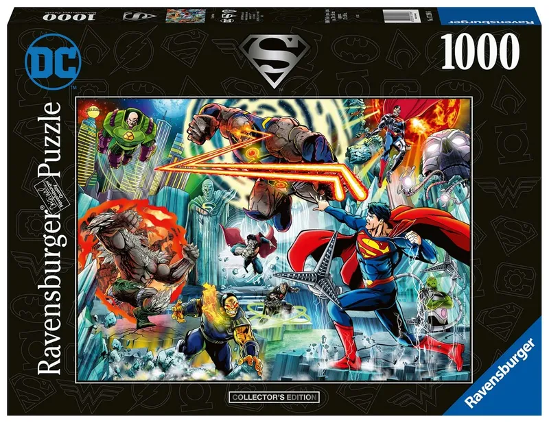 Puzzle 2D 1000 Elementów Superman Edycja Kolekcjonerska RAVENSBURGER 17298