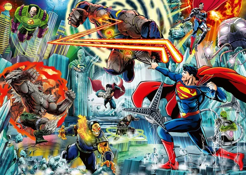 Puzzle 2D 1000 Elementów Superman Edycja Kolekcjonerska RAVENSBURGER 17298