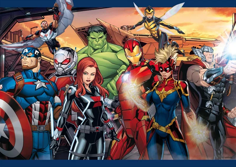 Puzzle Dla Dzieci 60 Elementów Avengers RAVENSBURGER 3094