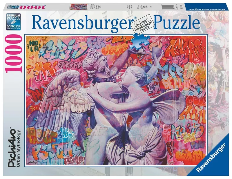 Puzzle 2D 1000 Elementów Amor I Psyche RAVENSBURGER 16970