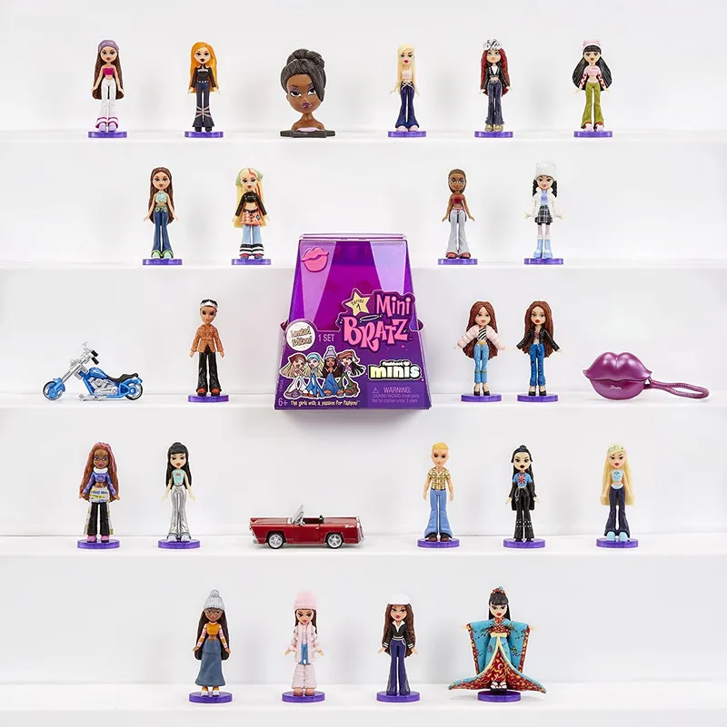 Bratz Minis Miniverse Figurki Kolekcjonerskie 5 szt Komplet Pdq