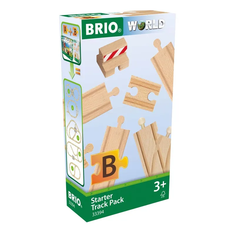 Zestaw Torów Drewniany Brio Startowy 63339400 Drewna Do Zabawy