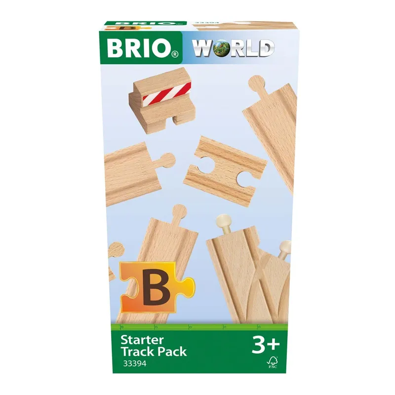 Zestaw Torów Drewniany Brio Startowy 63339400 Drewna Do Zabawy