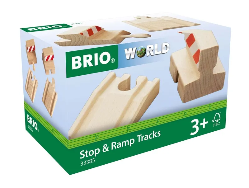 Brio Podjazd Do Pociągu Drewniany Zestaw Torów 63338500