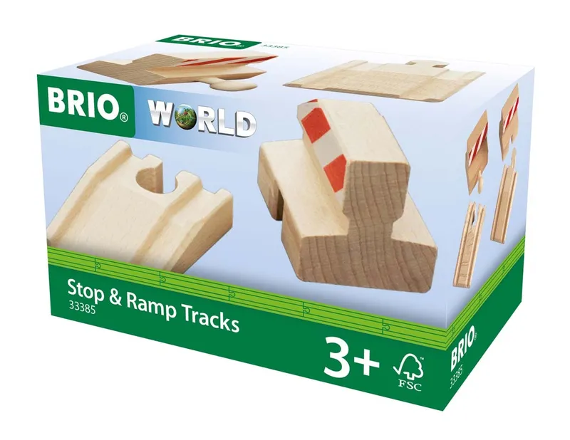 Brio Podjazd Do Pociągu Drewniany Zestaw Torów 63338500