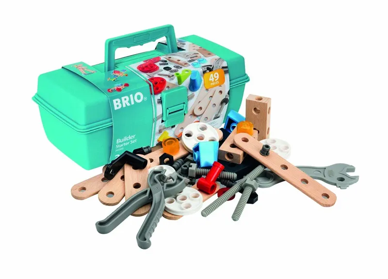 Zestaw Startowy Budowniczego Drewniany Brio Builder 63458600