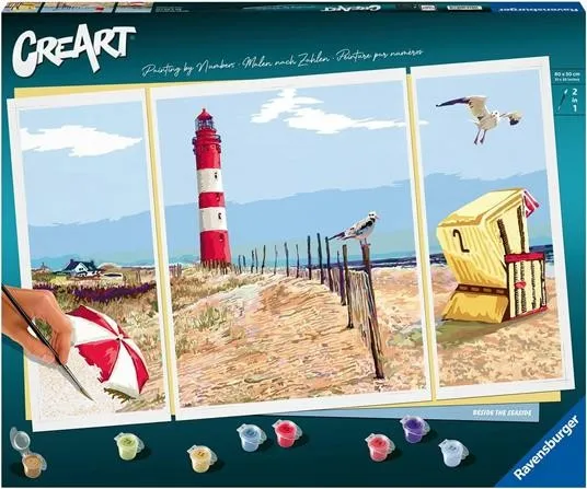 Puzzle Obrazkowe Creart Seria A Plaża 20277 500 Elementów
