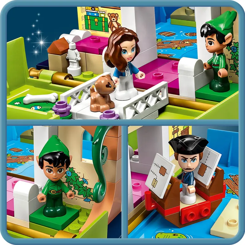 LEGO 43220 Książka Z Przygodami Piotrusia Pana I Wendy Klocki
