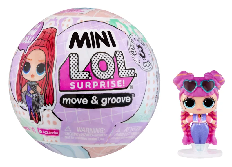 Lalka Lol Surprise Mini S3 Move And Groove Interaktywna Tańcząca