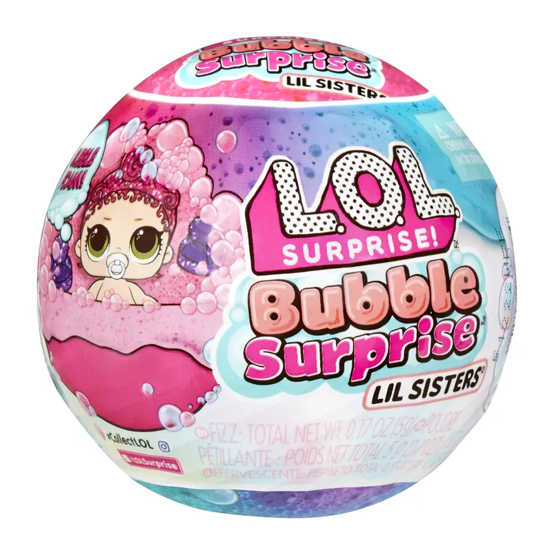 Lalka Lol Surprise Bubble Surprise Lil Sisters Zestaw Figurek