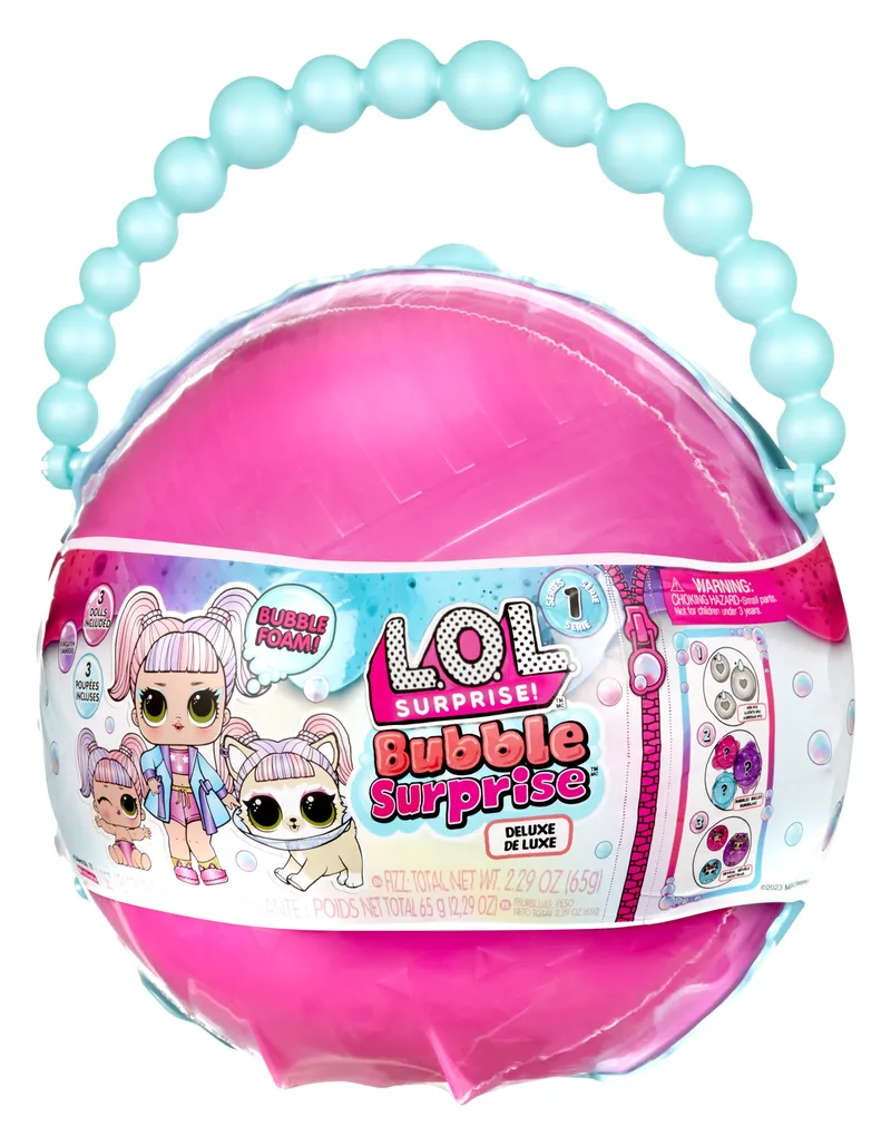 Lalka L.o.l. Surprise Bubble Surprise Deluxe Zestaw Figurek Dla Dzieci
