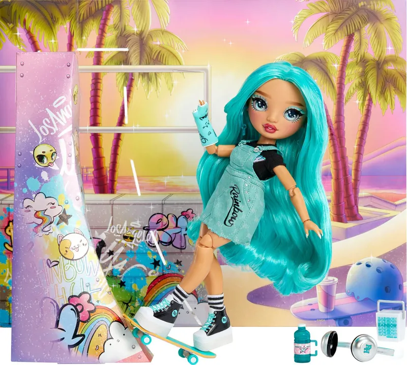 Lalka Fashionowa Rainbow High Przyjaciółki 501916 501909 - Turkusowa