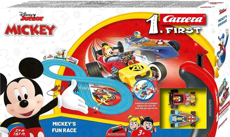 Tor Wyścigowy Mickeys Fun Race Kolorowy Carrera 20063045