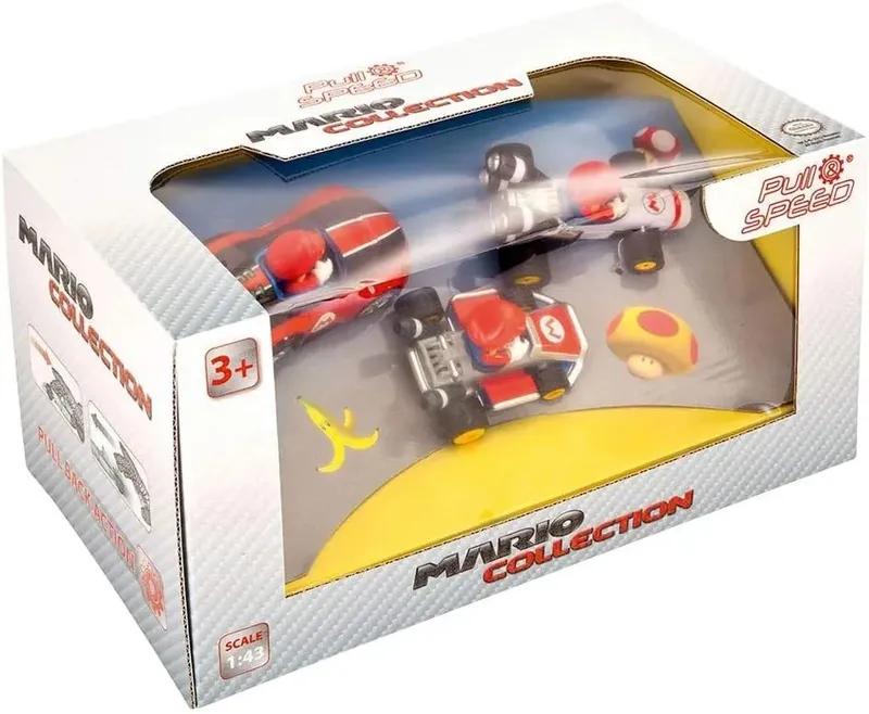 Carrera Mario Kart Zestaw 3 Figurek Plastikowych Do Toru Wyścigowego