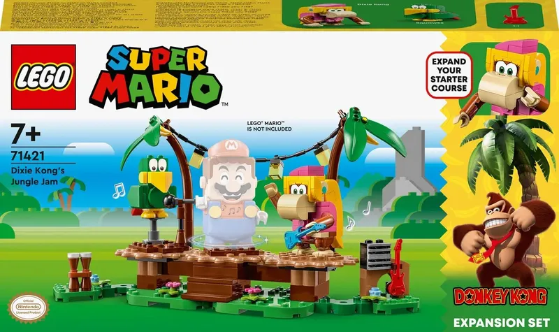 LEGO Super Mario Dżunglowy Koncert Dixie Kong Zestaw 71421