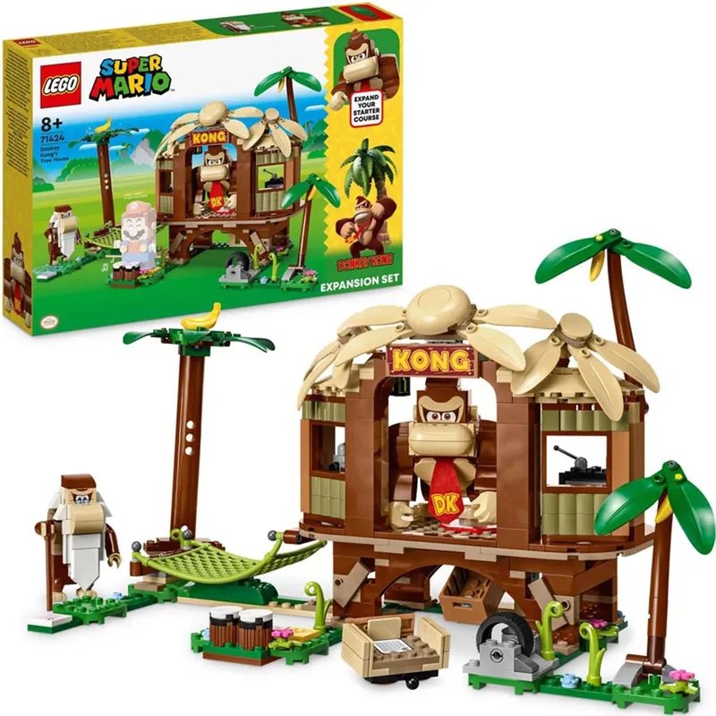 LEGO Super Mario Domek Na Drzewie Donkey Konga Zestaw Rozszerzający 71424