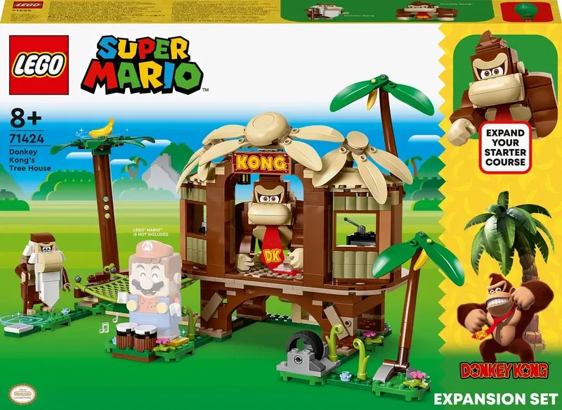 LEGO Super Mario Domek Na Drzewie Donkey Konga Zestaw Rozszerzający 71424