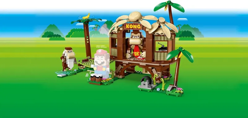 LEGO Super Mario Domek Na Drzewie Donkey Konga Zestaw Rozszerzający 71424