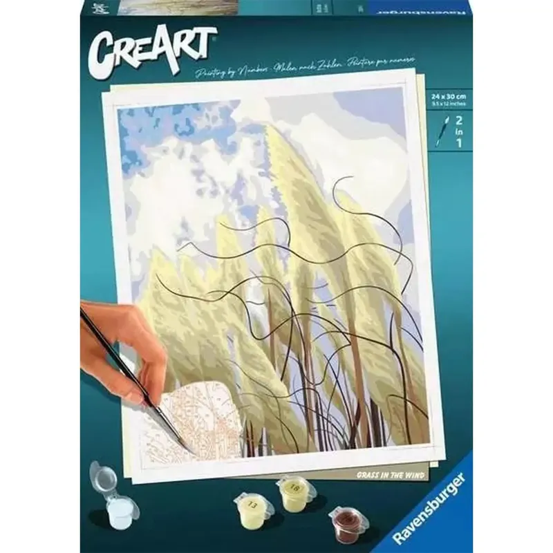Malowanie Po Numerach Trawa Na Wietrze Creaft RAVENSBURGER 23611